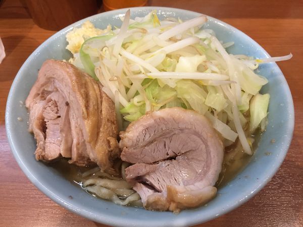 「小ラーメン・ヤサイニンニク（740円）」@ラーメンBoo Boo太郎。の写真