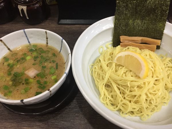 「塩つけめん（790円）」@濃厚鶏らーめん 武者道の写真
