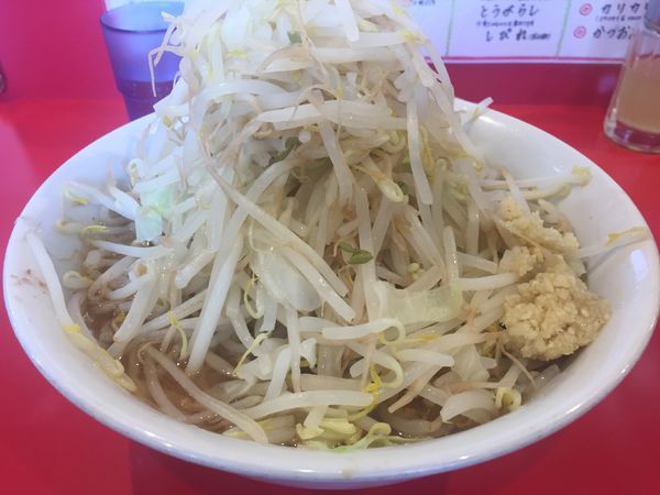 「小ラーメン・ヤサイニンニク（700円）」@麺屋 桐龍の写真