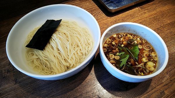 「醤油のつけソバ（中）」@Tomboの写真