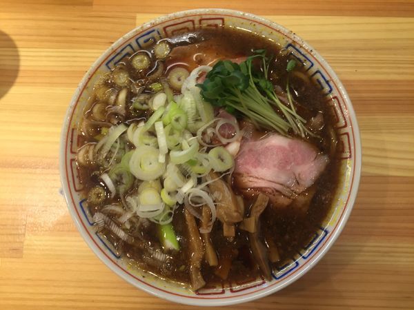 「サバ醤油そば + サバ寿司」@サバ6製麺所 大阪駅前第2ビル店の写真