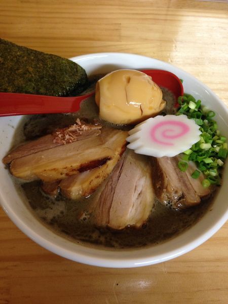 「特製煮干らーめん【ぶし】1080円」@めんや天夢 大平西水代店の写真