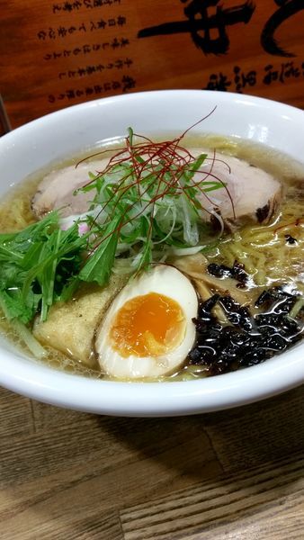 「塩ラーメン」@らぁめん道場黒帯 風神の写真