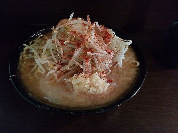 「ラーメン大　830円　ニンニク　唐辛子」@ラーメン二郎 JR西口蒲田店の写真