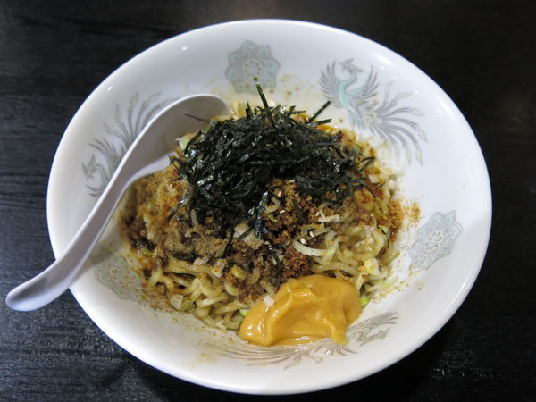 「汁なし担々麺(激辛)：820円」@桃天花の写真