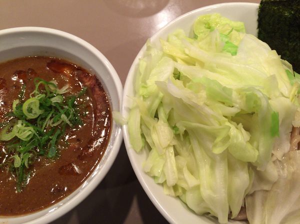 「海老味噌つけ麺味玉入り」@つけ麺 五ノ神製作所の写真