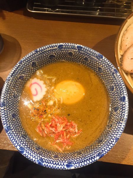 「エビつけ麺」@俺の麺 春道の写真