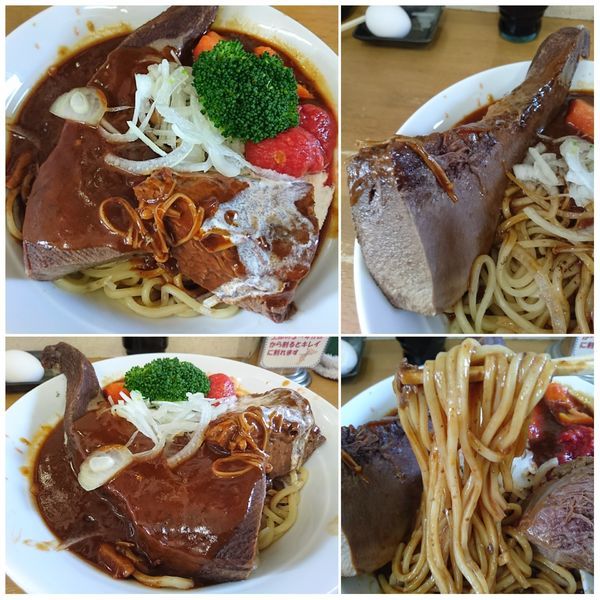 「【8周年限定】牛タン トマト煮載せ（B）」@MENYA 食い味の道有楽の写真