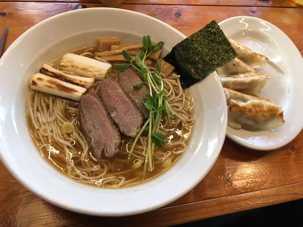 「鴨がネギしょってカモーン」@上気元 いただきの写真