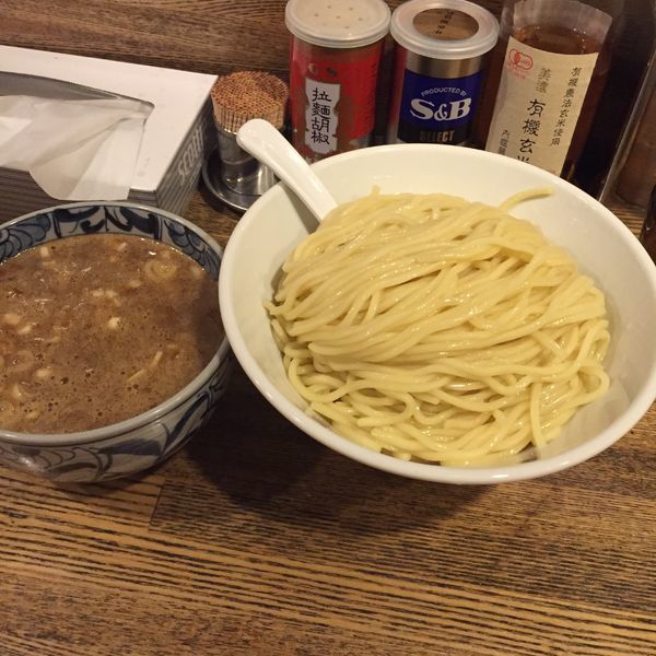 「濃厚鶏つけ麺」@新橋 纏の写真