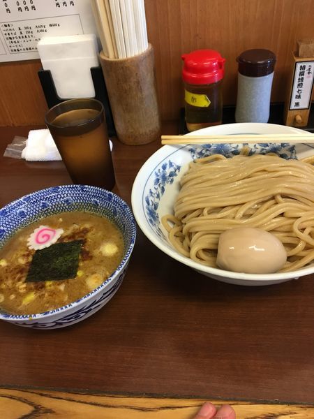 「味玉つけ麺+大盛り（850+100円）」@次念序の写真
