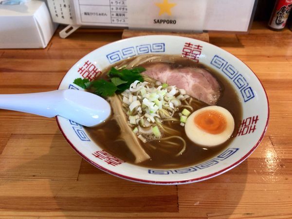 「煮干しそば」@らぁめん 赤星の写真