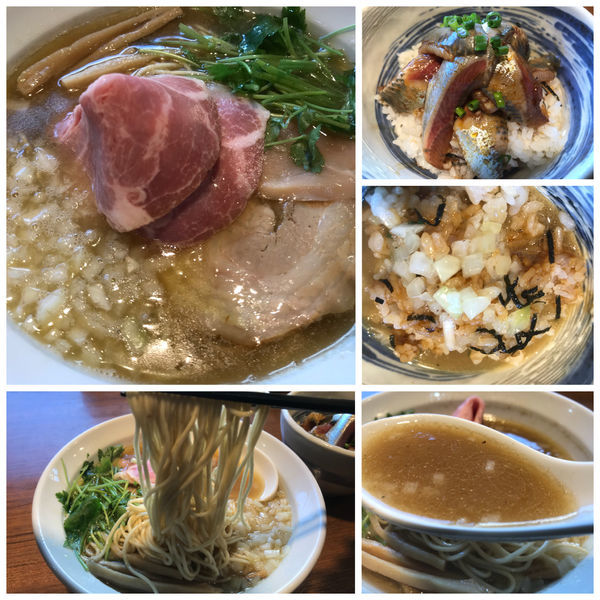 「【限定】渾身の１杯 煮干しそば 850円」@寿製麺よしかわ 川越店の写真