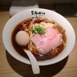 醤油そば(味玉入り)+麺中盛