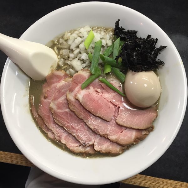 「特製濃厚そば　＋　和え玉（醤油）」@麺処 晴の写真