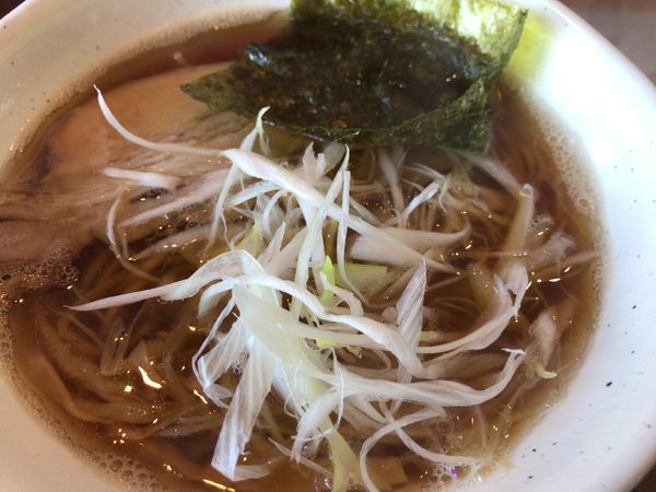 「煮干しラーメン720円」@麺工房 かなでの写真