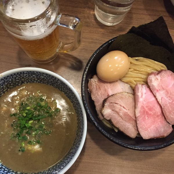 「特製極濃煮干しつけ麺」@煮干しつけ麺 宮元の写真
