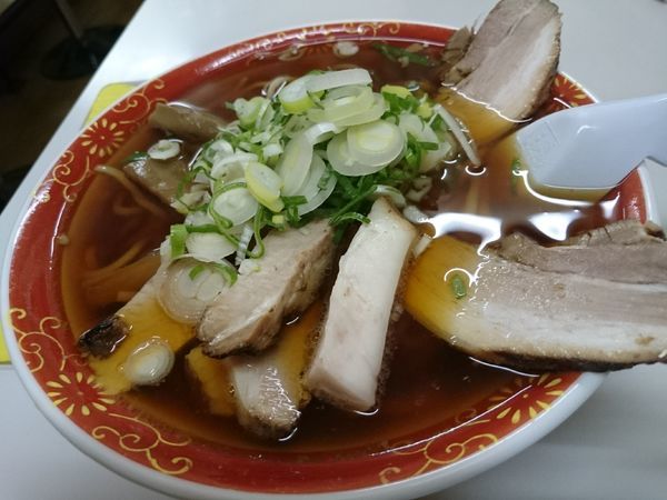「手打ち中華そば 中」@ラーメン麺雅の写真