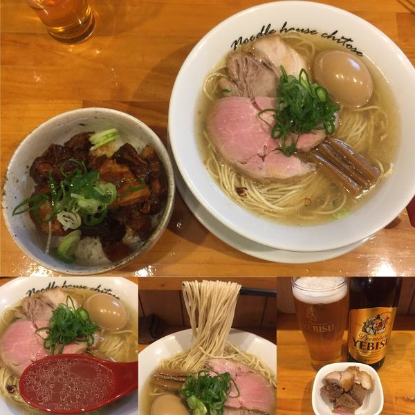 「塩800円他」@麺庵ちとせの写真