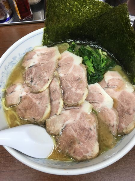 「中盛チャーシュー麺」@二代目横浜らーめん東名家の写真