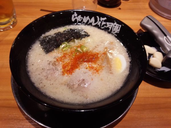 「にんにくげんこつ塩」@らあめん花月嵐 西葛西メトロセンター店の写真