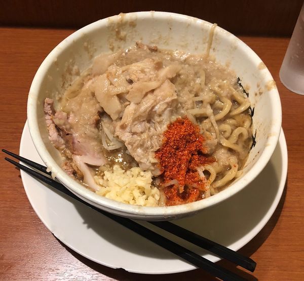 「ラーメン（麺少な目他￥700）」@麺や 希 御徒町店の写真