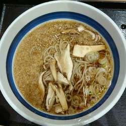 （期間限定・時価） 松茸そば 720円