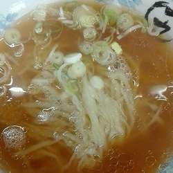 かけラーメン（醤油）
