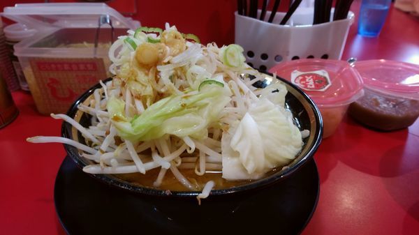 「野菜ラーメン（650円）」@家系ラーメン とらきち家の写真