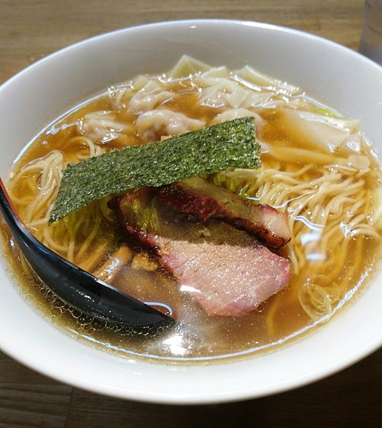 「わんたんそば」@支那そば なかじまの写真