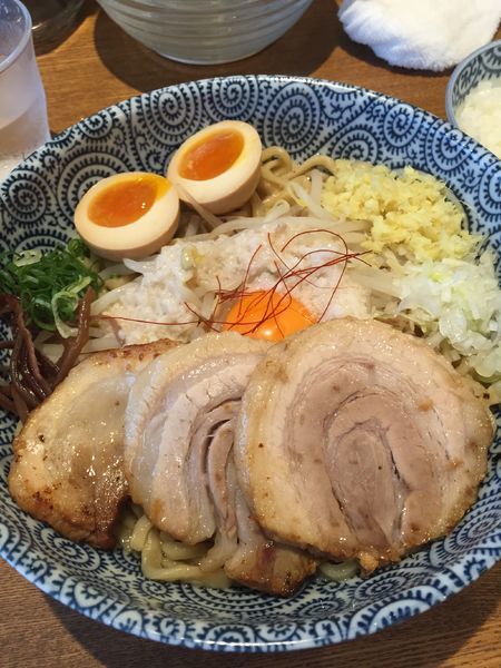 「〇得まぜそば」@麺恋処 爆龍の写真