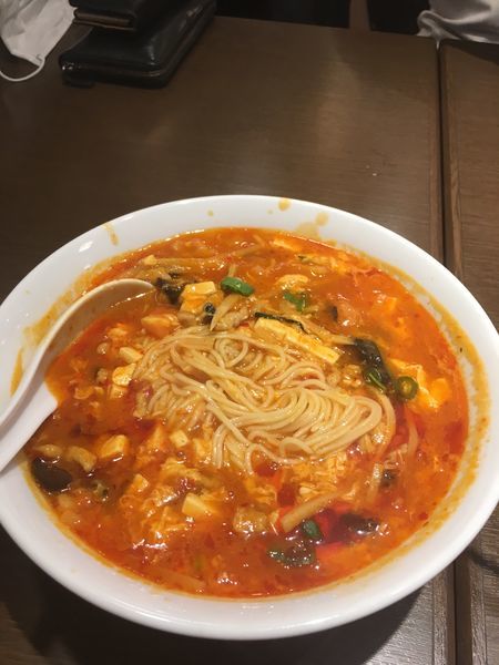 「ランラータン麺」@天鴻餃子房 本郷店の写真