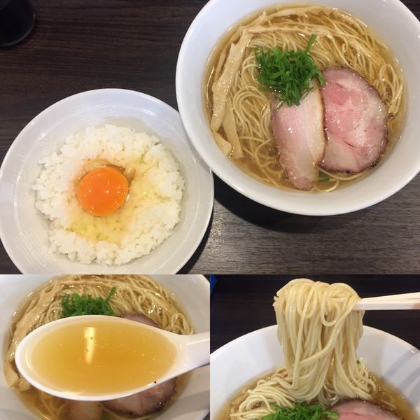「塩ラーメン680円他」@かしわぎの写真