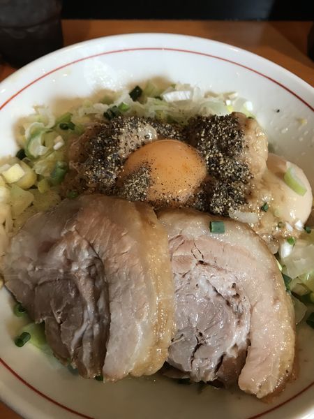 「限定B　ラブリー汁なし」@ファットンの写真