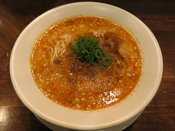 「担担麺＋替玉：850円＋100円」@創作麺工房 鳴龍の写真