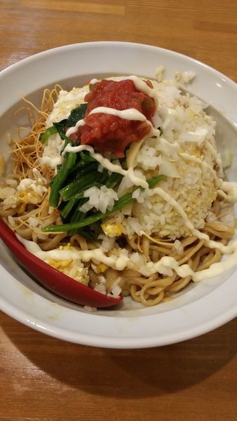 「汁なしチャーハンロッケンロール」@ラーメン カワタカの写真