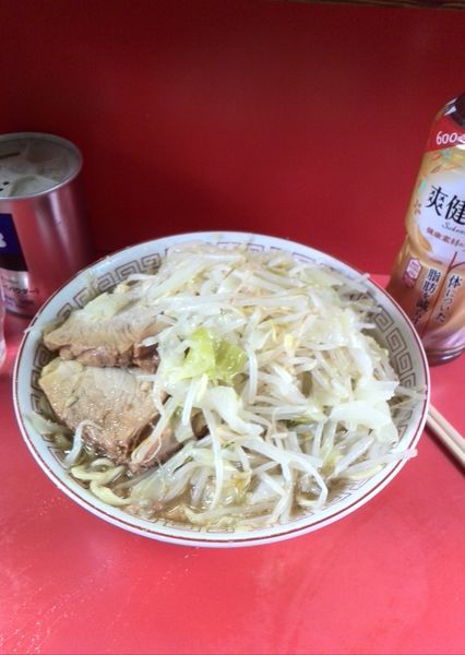 「大ラーメン野菜ニンニクマシ」@ラーメン二郎 三田本店の写真