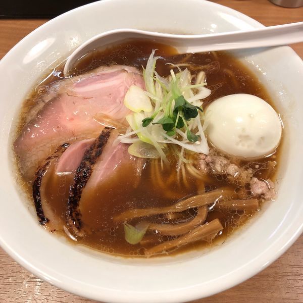 「特選鴨だし醤油ラーメン」@麺屋福丸の写真