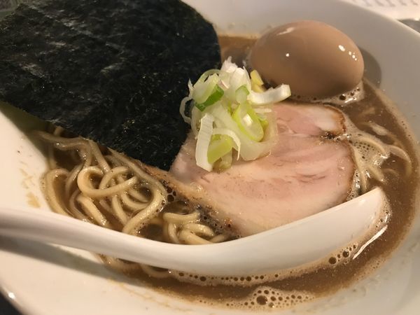 「味玉ラーメン+和え玉」@らぁめん家 有坂の写真