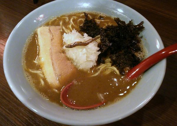 「濃厚煮干しそば　800円」@山勝角ふじ 総本店の写真