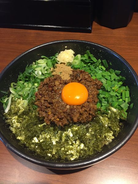 「台湾まぜそば  ￥８１０円」@麺屋 つばき 寺田町店の写真