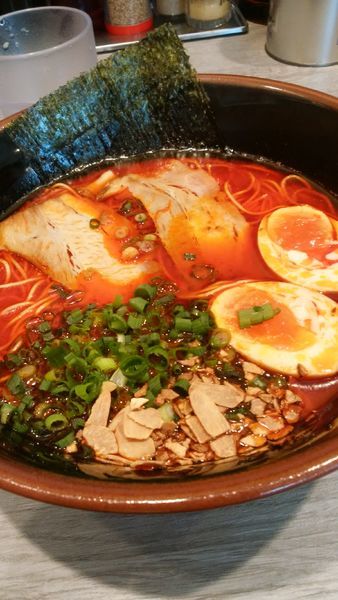 「からか麺」@長浜ラーメン 博多屋 呉店の写真