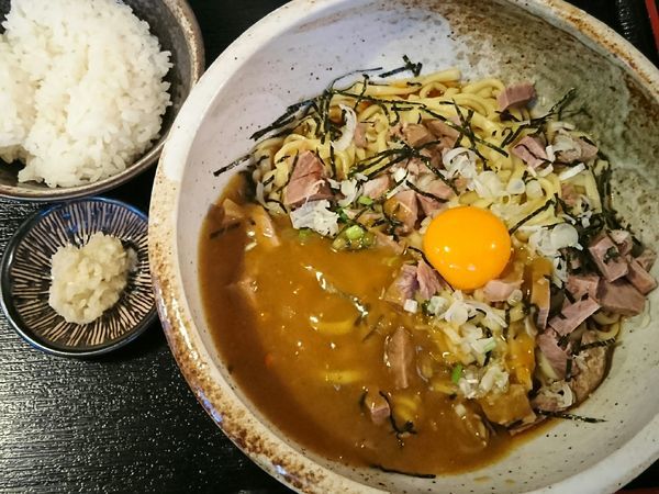 「カレーまぜそば ￥960」@秋田ラーメン はまの写真
