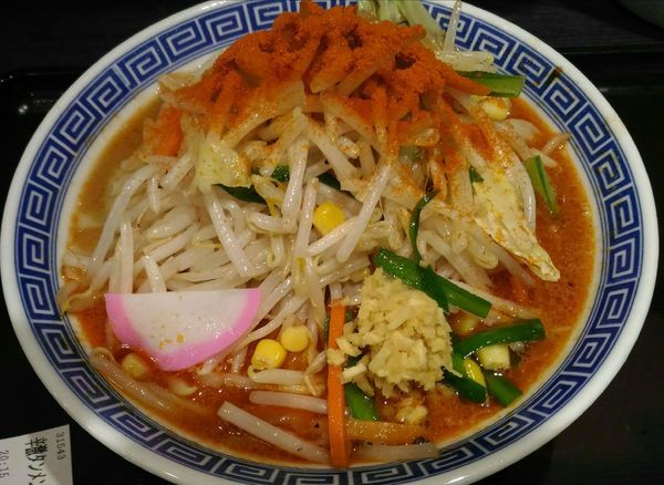 「辛激タンメン（850円）」@東京タンメン トナリ 東京ラーメンストリート店の写真