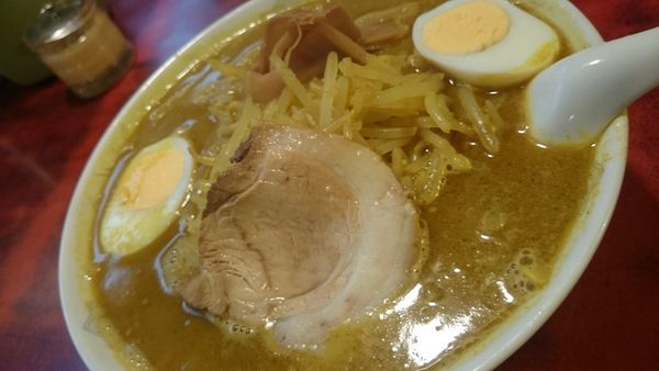 「カレー風味ラーメン」@ビックラーメン 虎ノ門店の写真