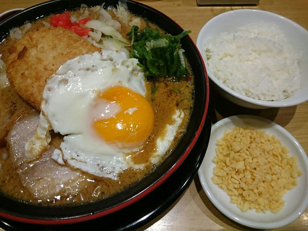 「コロッケソースとんこつ」@一風堂 浜松町スタンドの写真