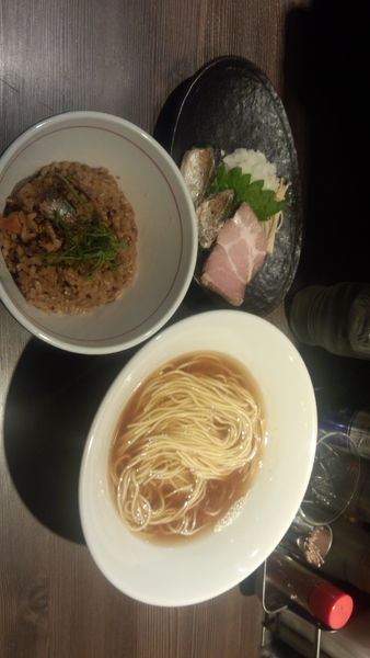 「淡麗さんまそば」@つけ麺 一燈の写真