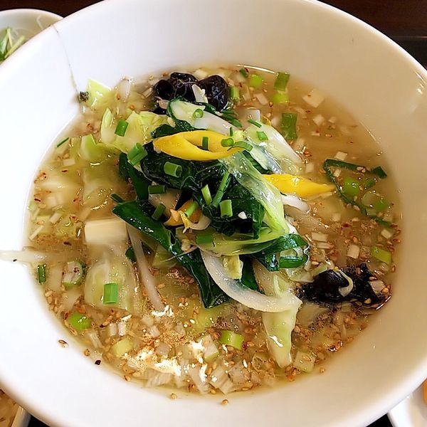 「黄辣椒湯麺（黄生唐辛子のタンメン）」@麻辣椀の写真