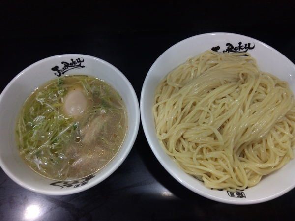 「せせり塩つけ麺」@麺屋 丈六の写真