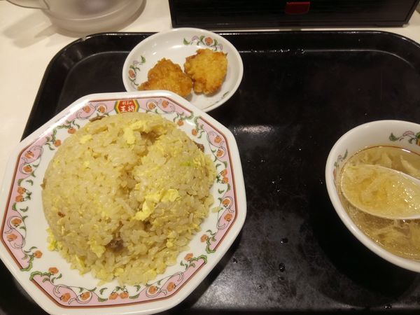 「焼めし定食842円」@餃子の王将 手稲前田店の写真